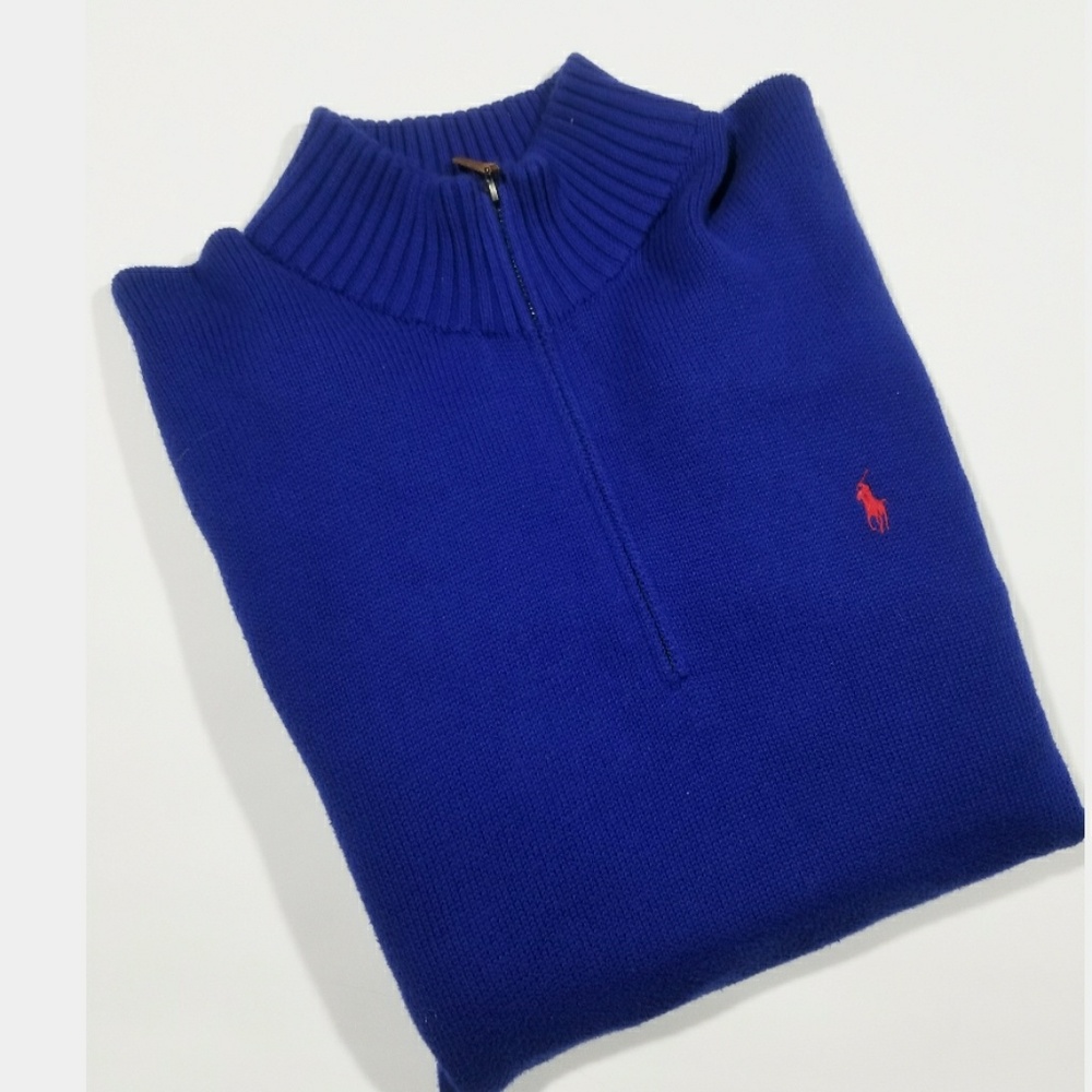 🚫 SOLD 🚫 Ralph Lauren Polo 1/4 Zip Sweater
